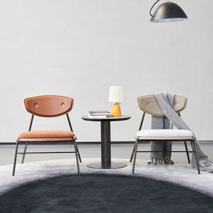 Brown BEACON Lounge Chair MLL-A100 with sleek design and comfortable cushioning, ideal for modern living rooms.