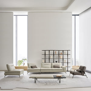 BEACON Nexus Lounge Chair AMF-DY218 armchair with modern design and plush upholstery, shown in a stylish living room setting