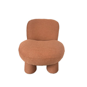 BEACON Pebble Lounge Chair MZ7639 with rounded pebble-shaped design and cushioned seat for modern living spaces