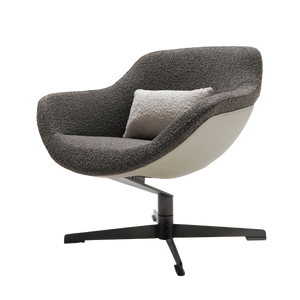 BEACON Teddy Lounge Chair BC679-1 with plush fabric and modern design, ideal for living rooms or relaxing spaces.