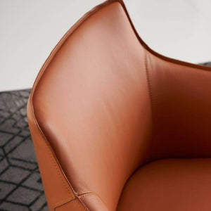 Modern BEACON Titian Lounge Chair LC064-C with sleek design and cushioned seat, perfect for contemporary living spaces.
