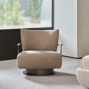 BEACON Sway Lounge Chair AMBO-DY80281 armchair with modern design, showcasing smooth curves and comfortable seating.