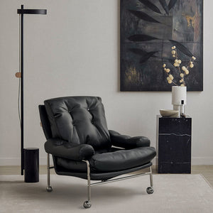 BEACON Alula Lounge Chair PS-A178, modern lounge chair with sleek design and comfortable seating, shown in a stylish living space.