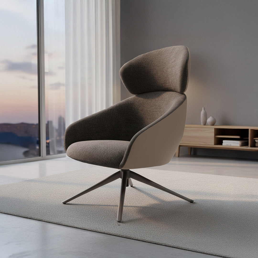 BEACON WZDDG Aureva Lounge Chair H4SM-2 armchair with plush cushioning and modern design, ideal for living rooms or offices.