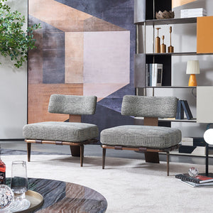 BEACON Capri Lounge Chair MLL-A75/BR with a sleek design, featuring comfortable seating and stylish brown upholstery.