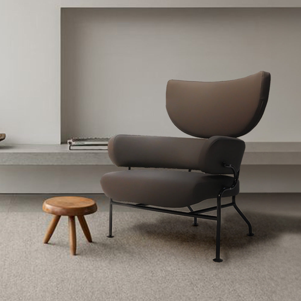 BEACON Curvaceous Comfort Lounge Chair LC072 with plush upholstery and ergonomic design, ideal for relaxing in modern living spaces.