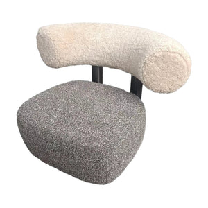 BEACON Duke Lounge Chair LC076 with plush fabric upholstery and modern design, shown in a stylish living room setting