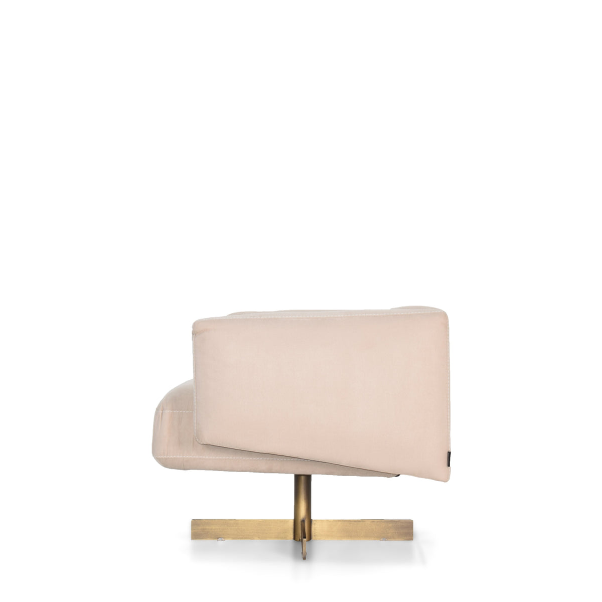 Beige Era armchair from HOMAGE KOLTUK, featuring plush cushioning and modern design for stylish comfort.