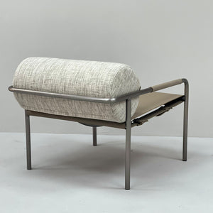 BEACON Filch Armchair MLL-A149 with plush fabric and modern design, featuring a cushioned seat and stylish armrests.