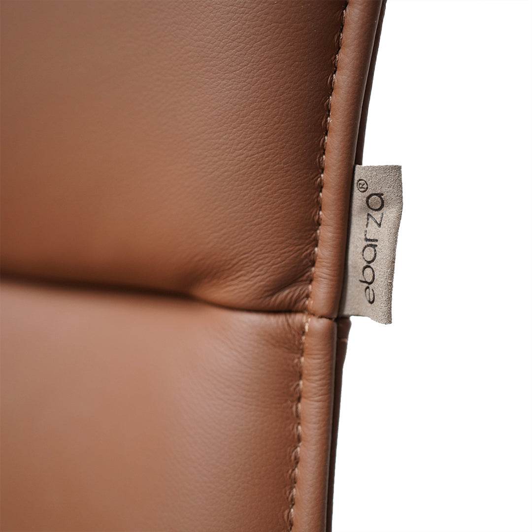 BEACON JIATAI swivel lounge chair F-2039 in clay with modern design, featuring a comfortable, cushioned seat and sleek frame.