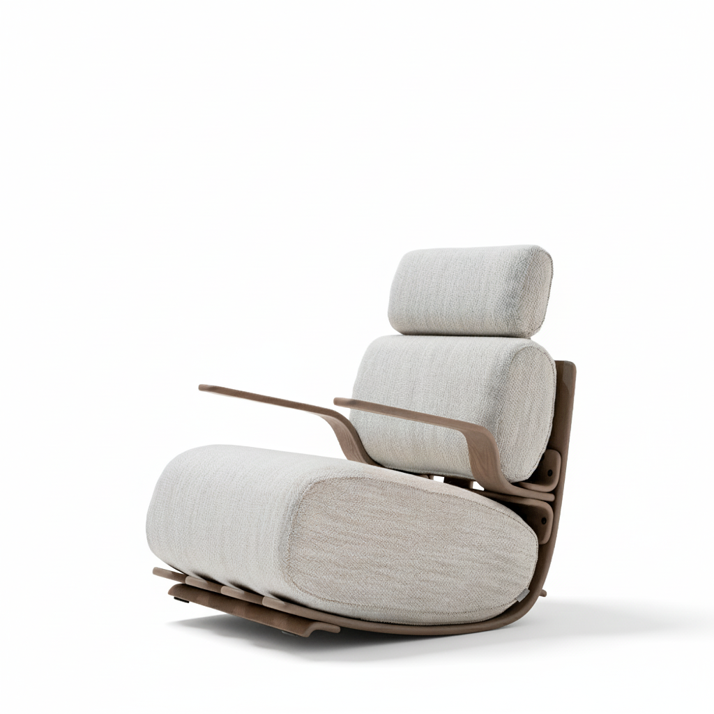 Modern BEACON lounge chair MZ4156 with plush cushioning and sleek design, perfect for stylish lounging in living spaces.