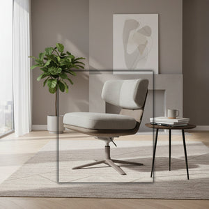 BEACON Luna Lounge Chair HJD-5278 with sleek modern design and plush upholstery, perfect for relaxing in stylish living spaces.