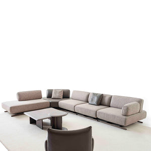 YOL LIVING Mila Amara armchair with plush fabric upholstery and modern design, featuring a rounded back and comfortable seat.