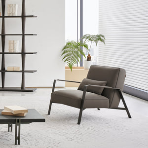 BEACON Nexus Lounge Chair AMF-DY218 armchair with sleek design and cushioned seating, ideal for modern living spaces.