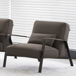BEACON Nexus Lounge Chair AMF-DY218 armchair with plush upholstery and modern design, shown in a stylish living room setting.