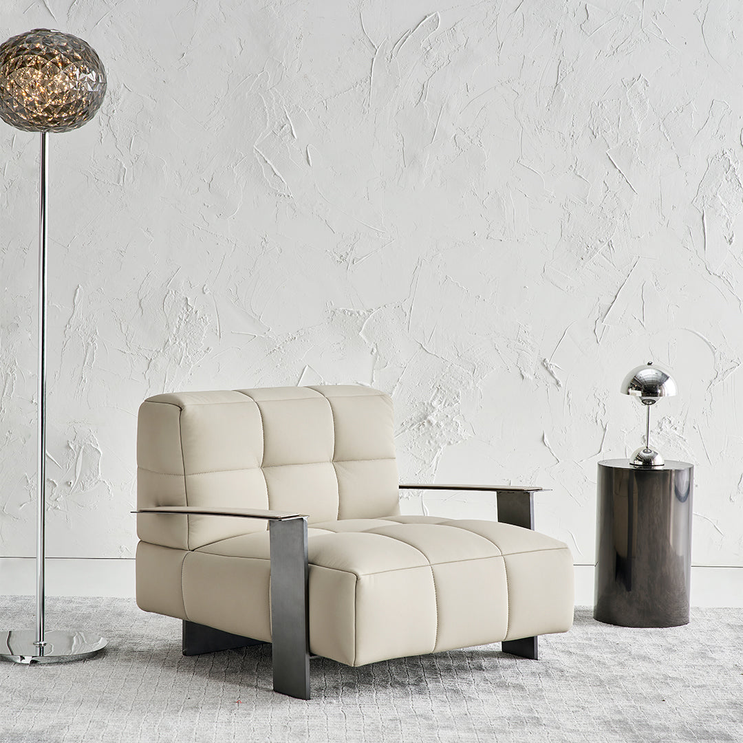 Seraphina Leisure Chair LC090 by BEACON, modern lounge chair with plush cushioning and sleek design for comfortable relaxation.