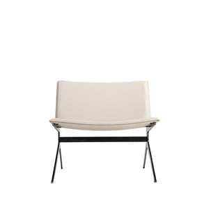 BEACON Vortex Lounge Chair BC719 with modern design, round cushioned seat and sleek base, perfect for contemporary living spaces.